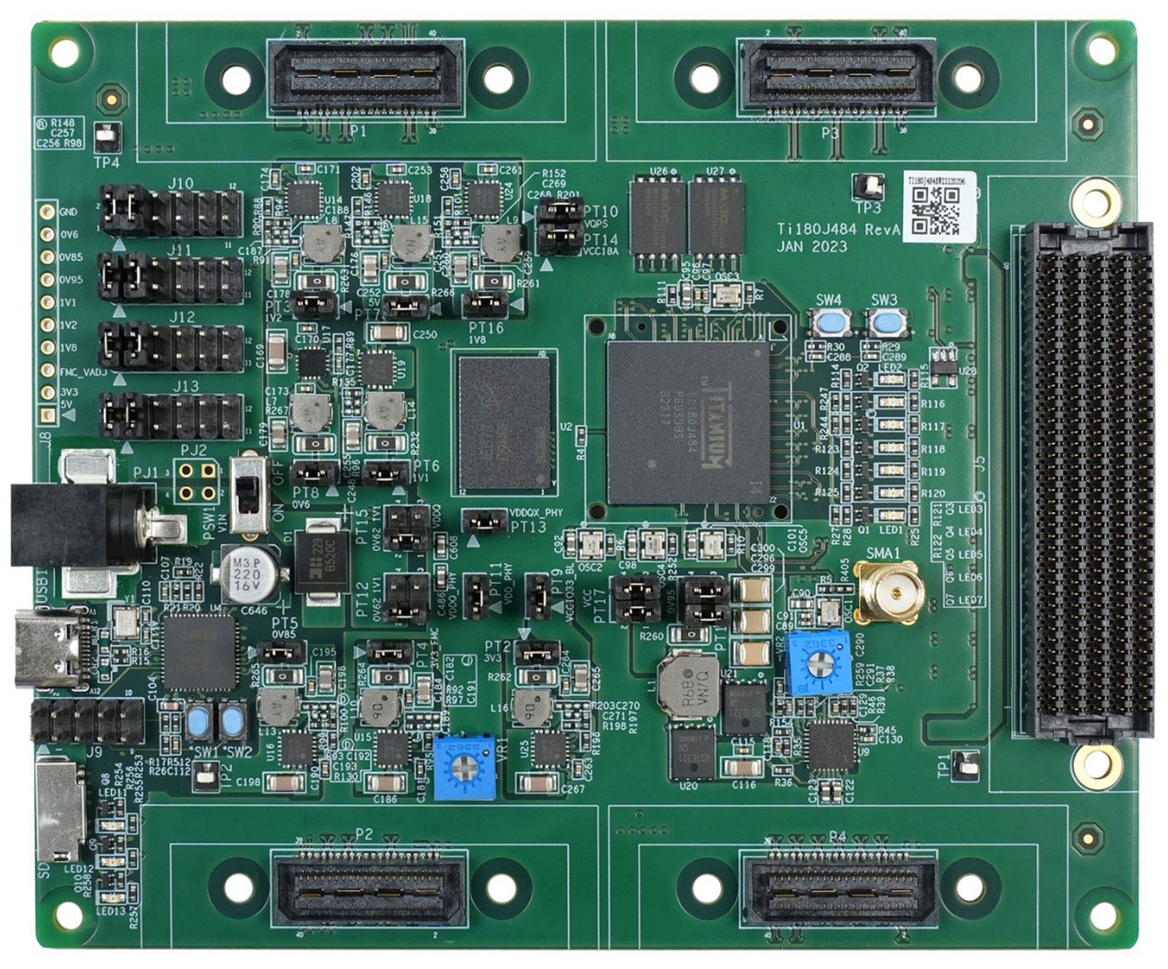 Ti Kit Titanium Ti180 J484C FPGA Development Kit - Efinix | DigiKey