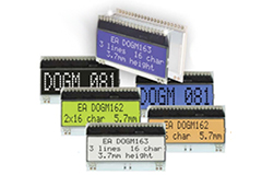 Compact Low-Power Flexible Character LCDs - Electronic Assembly (Display Visions)