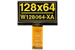Image of Display Vision's W128064-XALG Compact Low-Power OLED Display