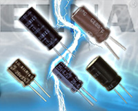 Image of Elna America's RFS Series Audio Aluminum Electrolytic Capacitors