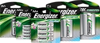 Image of Energizer's Recharge® Rechargeable Batteries