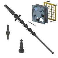 Image of Essentra Elastomer Fan Mounts