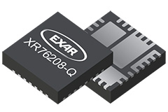 Image of MaxLinear's XR76208-Q AEC-Q101 Qualified 40 V, 8 A Synchronous Switching Regulator