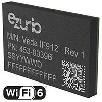 Image of Ezurio Veda IF912 Ultra-Low Power Wi-Fi® 6 + Bluetooth® LE Module
