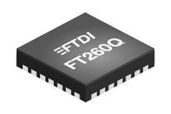 Image of FTDI's FT260 Bridge IC