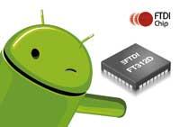 Image of FTDI's FT312D USB Android Host IC