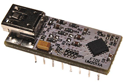 Image of FTDI's UMFT201XA Development Module