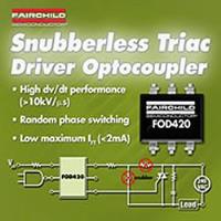 Image of Fairchild's Snubberless Triac Drive Optocouplers 