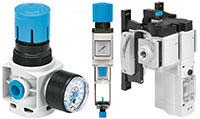 Image of Festo Corporation's MS Series Compressed Air Preparation