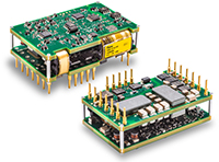 Imagen de los módulos de interfaz de alimentación PIM4610/4710 de Flex Power Modules