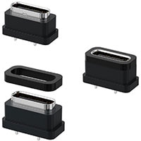 GCT USB4725 USB Type-C® Receptacle Connector with IP67 Rating Image of GCT USB Type-C Receptacle Connector with IP67 Rating