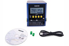 Image of Hakko's FX-972 Dual Port Soldering Station