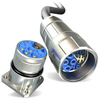 Image of HARTING's Han® M23 Power-Hybrid Connectors