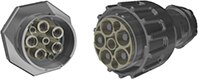 HARTING ICC 20 4/3 號嵌件安裝圓形連接器的圖片