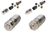 Image of HARTING M12 Push-In L-Code Connectors