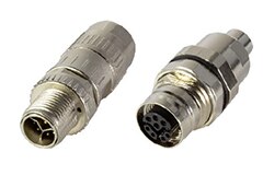 Image of HARTING's M12 Y-Code Circular Connectors