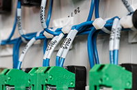 Image of HellermannTyton TabTags™ Self-Laminating Labels