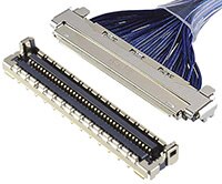 Image of I-PEX CABLINE®-UM Vertical Interconnect Solution