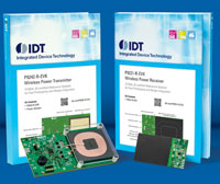 Image of Renesas’ P9242-R-EVK and P9221-R-EVK Wireless Power Reference Kits