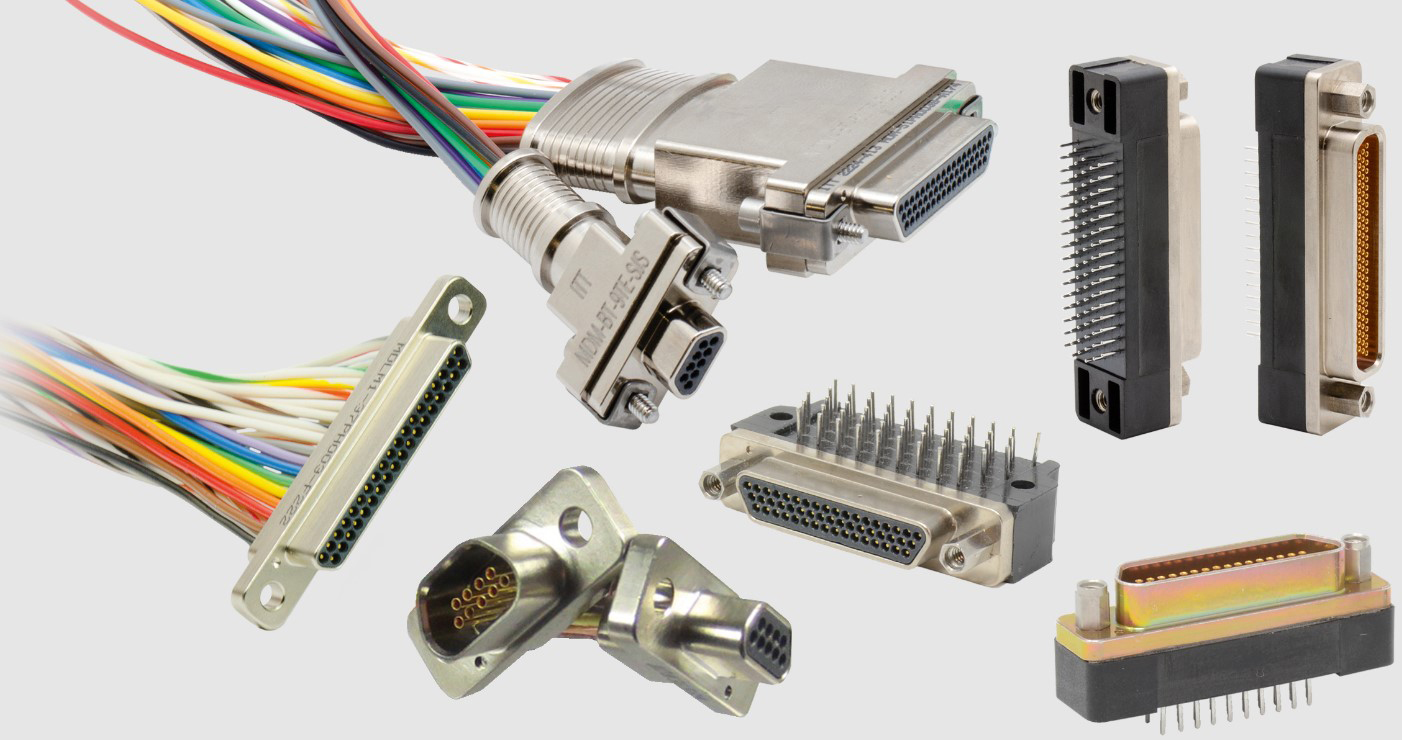 Rectangular Connector Itt Micro D-Subminiature Connectors - ITT Cannon | DigiKey