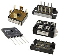 IXYS 用于三相应用的大功率 600 V – 2,000 V 桥式整流器图片
