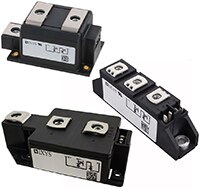 Image of IXYS' High Powered Thyristor Modules – MCMA Series