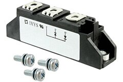 Image of IXYS' Power Semiconductor Rectifier Modules for Phase Control – MDD Series