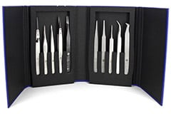 Digikey Lever Set 7-Piece and 10-Piece Tweezer Sets - Ideal-tek | DigiKey
