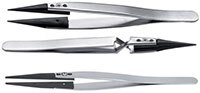 Image of Ideal-tek's Plastic Replaceable Tip Tweezers