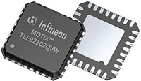 Infineon MOTIX™ TLE92102QVW 多 MOSFET 栅极驱动器 IC 图片