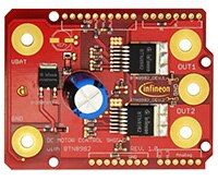 Carte d'interface de commande moteur CC avec BTN8982TA pour Arduino