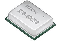 Image of TDK InvenSense’s ICS-40638 Ultra-High AOP Analog MEMS Microphone