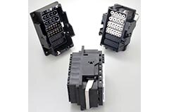Image of JAE's KN06 Series Rectangular Multi-Pole Modular Hybrid Connector