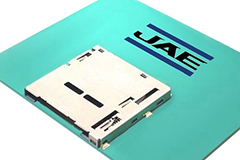 Image of JAE's SG50 Series UHS-I/UHS-II SD Card Connectors