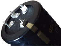 Image of KEMET's Aluminum Electrolytic Press-Fit Capacitors