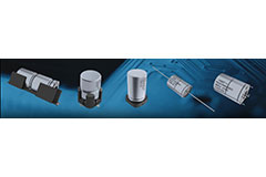 Image of Kemet, a YAGEO Company, PEx227 and PEx228 Series 80 V Expansion of Hybrid Polymer Aluminum Electrolytic Capacitors