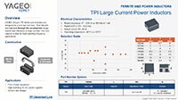 Image of KEMET TPI Selection Guide Full Size
