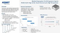 Image of KEMET Y2/X1 Film EMI Suppression Capacitors – R41D Series - Product Brief