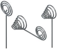 Image of Keystone's Coiled PC/Case Mount Battery Contacts