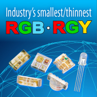 Image of Kingbright's RGB/RGY LEDs