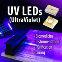 Image of Kingbright's UV SMD LEDs