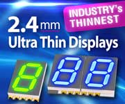 Image of Kingbright's Ultra-Thin SMD Display