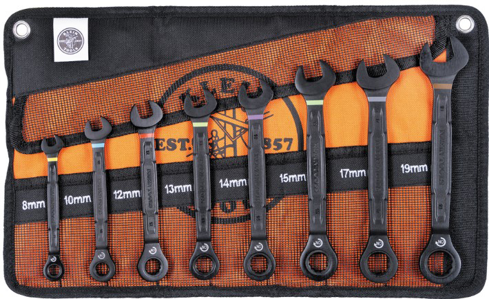 Digikey Lever Set Juego de llaves de caja de trinquete de 8 piezas - Klein Tools | DigiKey