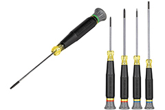 Image of Klein Tools' Fixed Blade Precision Drivers and Kits