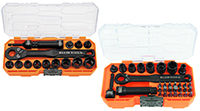 Image of Klein Tools' Impact-Rated Pass-Through Socket Sets