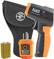 Klein Tools 紅外線溫度計的圖片