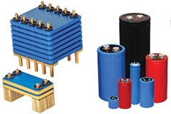 A few varieties of Knowles capacitors