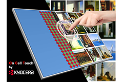 Image of Kyocera's On-Cell Touch PCAP Display