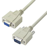 Image of L-com CRMN Series D-Sub Data Cable Assemblies