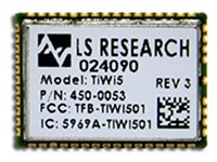 LSR 的 TiWi5™ Bluetooth® 和 Wi-Fi 模块